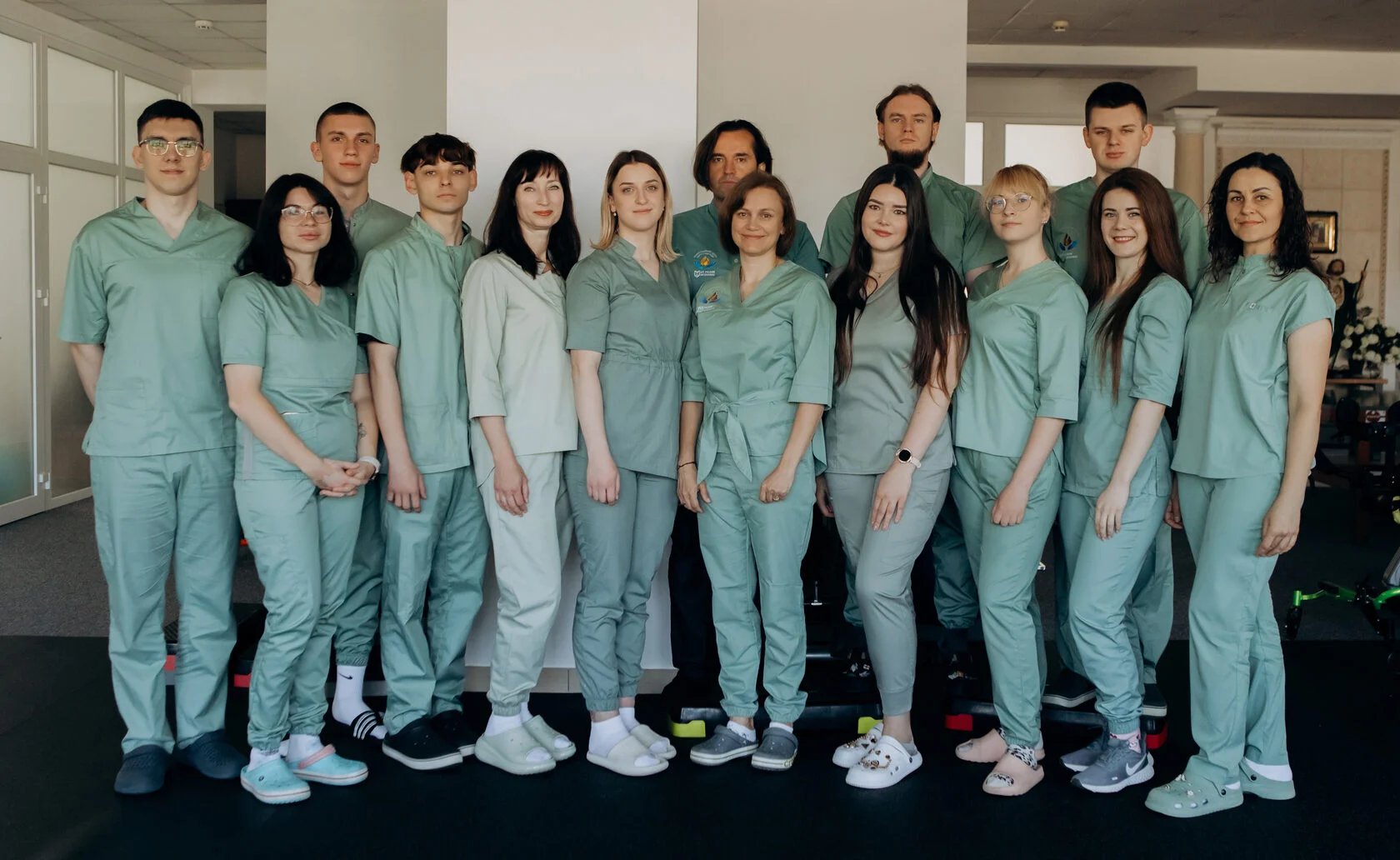Team of the St. Jude Thaddeus Rehabilitation Center